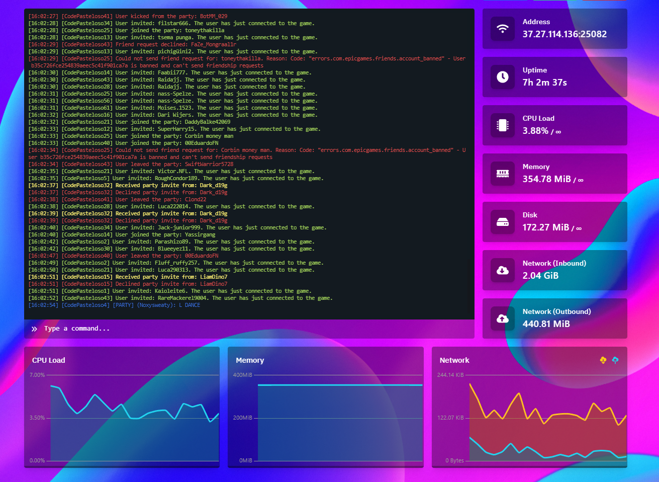 Real-Time Monitoring